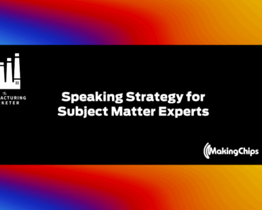Speaking Strategy for Subject Matter Experts