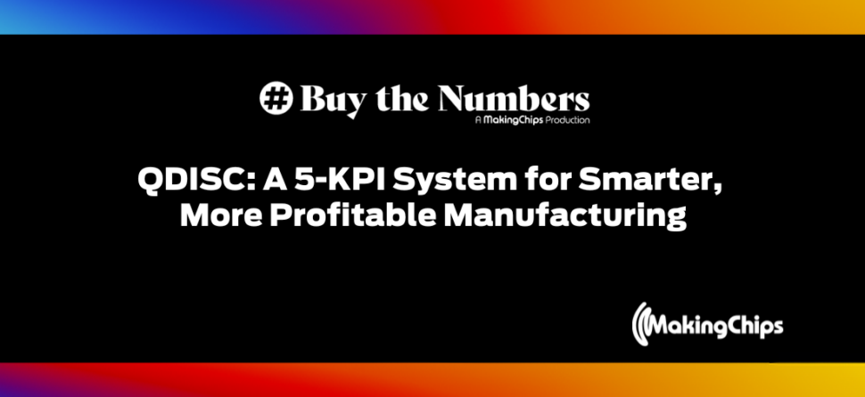QDISC Explained: A 5-KPI System for Smarter, More Profitable Manufacturing, Ep #34