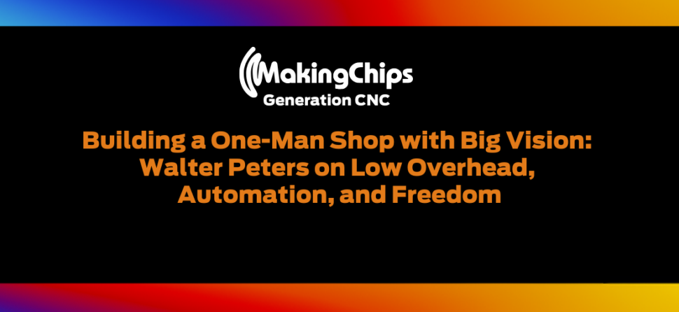 Building a One-Man Shop with Big Vision: Walter Peters on Low Overhead, Automation, and Freedom, 511