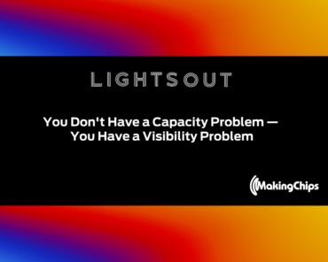 44. You Don’t Have a Capacity Problem — You ...